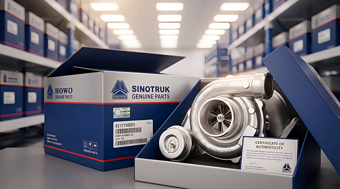SINOTRUK genuine parts certification